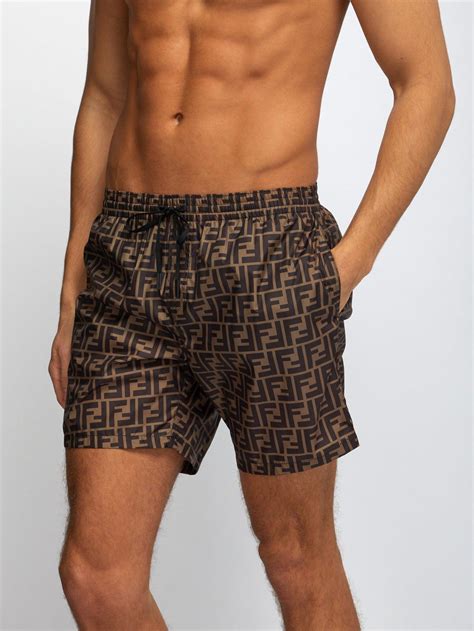 fendi men's swimming trunks|Fendi men's beachwear.